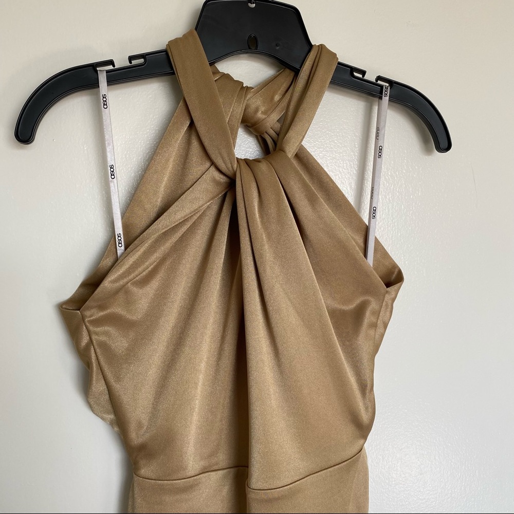 NWT Size 4 ASOS Backless Evening Gown